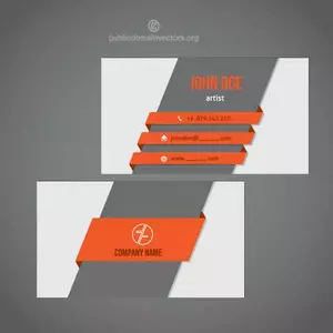 Template business card