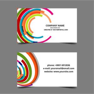 3050 Free Business Card Template Vector Public Domain Vectors