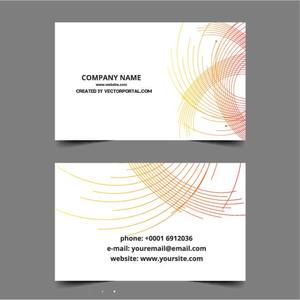 3050 Free Business Card Template Vector Public Domain Vectors