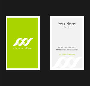 Design de Vector Business Card