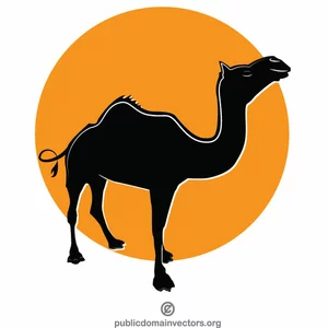 Immagine della siluetta del cammello