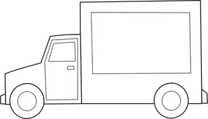 Truck vector graphics