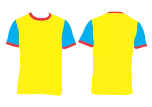 Pittoresco anteriore e posteriore camicia
