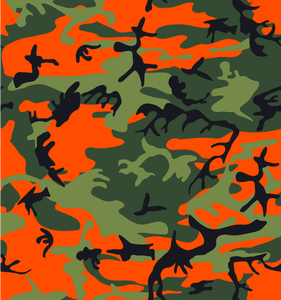 Hunter's camouflage vector afbeelding afdrukken