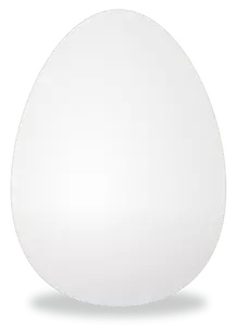 Ilustração em vetor de ovo inteiro