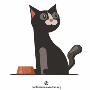 Стиль мультфильма Cat