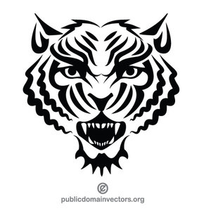 93 harimau clipart gratis | domain publik vektor