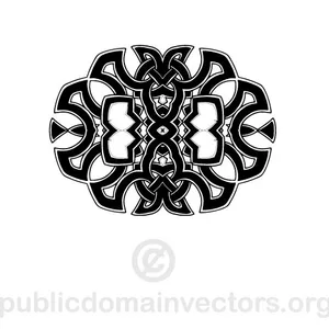 Keltische knoop vector clip art design
