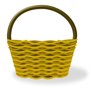 Tom shopping basket vektor image