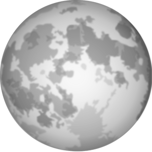 715 full moon clip art free | Public domain vectors