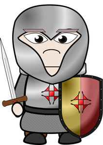 Imagine de knight desene animate
