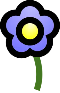 Einfache Blume