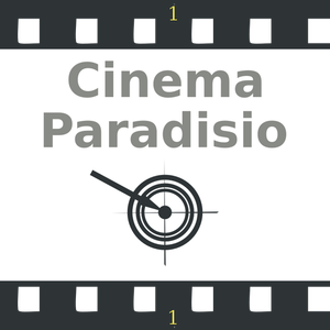 Vector clip art of cinema paradiso on film roll