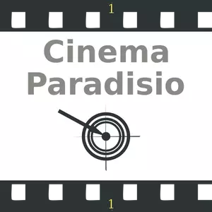 Clip-art vector de cinema paradiso no filme roll