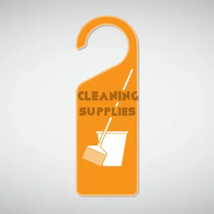 Cleaning supplies symbol