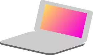 Laptop ikon vektorbild