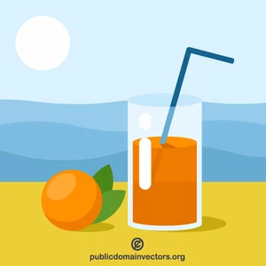 Appelsinjuice cocktail