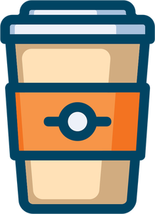 Coffee to go icon