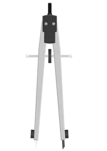 Vector Illustrasjon av kompass