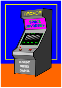 Arcade video games machine