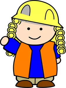 Construction kid image