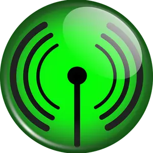 Grafika wektorowa ikona WiFi
