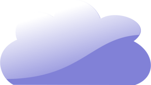Light cloud vector clip art