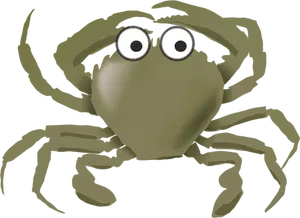 Grønne krabbe