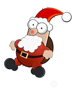 Cartoon Santa Claus vector