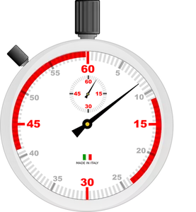 Italiensk kronometer vektortegning