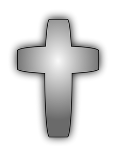 Zeichnung des Kreuz Vektor