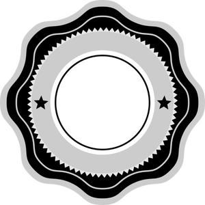 Krullend badge
