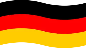 Flaga Niemiec grafiki wektorowej