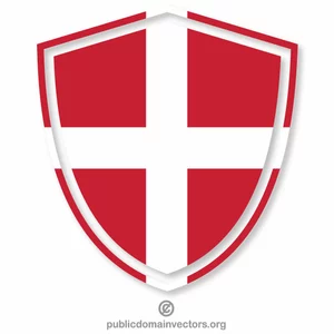 Danish flag crest