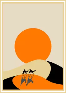 Desert poster