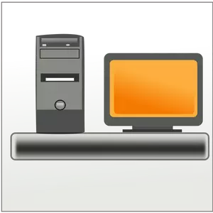 Netalloy desktop vector afbeelding