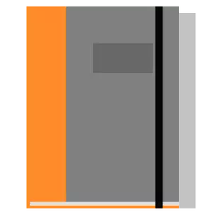 Dagbok vector illustrasjon