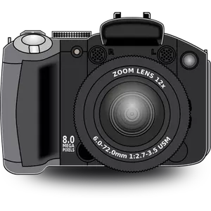 Digital zoom camera