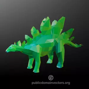 Dinozaur verde