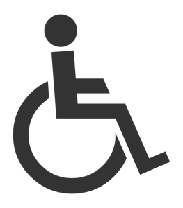 Mensen met een handicap het pictogram