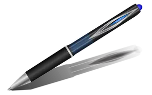 Pen-ul albastru vector imagine