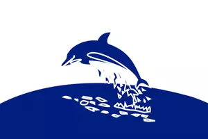 Sininen delfiini
