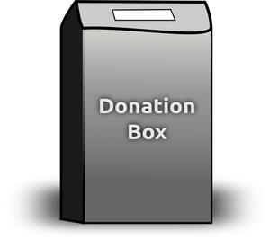 Donation Box Vector Graphics