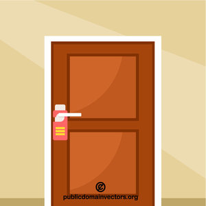 431 Classroom Door Holder Clipart Public Domain Vectors