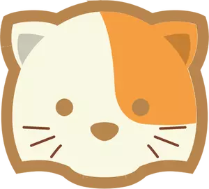 Grafika wektorowa kot japoński Dou Shou Qi