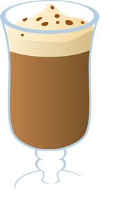 Vektor Klipart šálek horkého kakaa