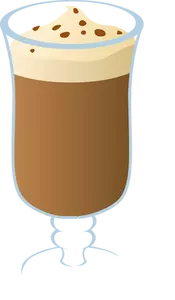 Vector illustraties van kop warme chocolademelk