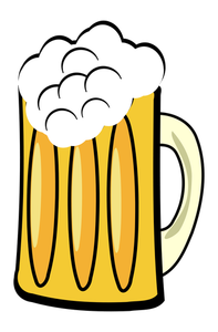 啤酒矢量图形