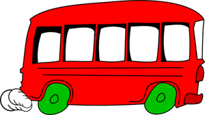 Imagen vectorial de autobús