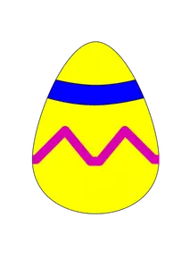 Clipart vetorial de ovo de Páscoa